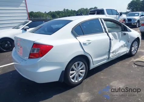 2012 Honda Civic Ex from USA, damaged, VIN 2HGFB2F80CH309417